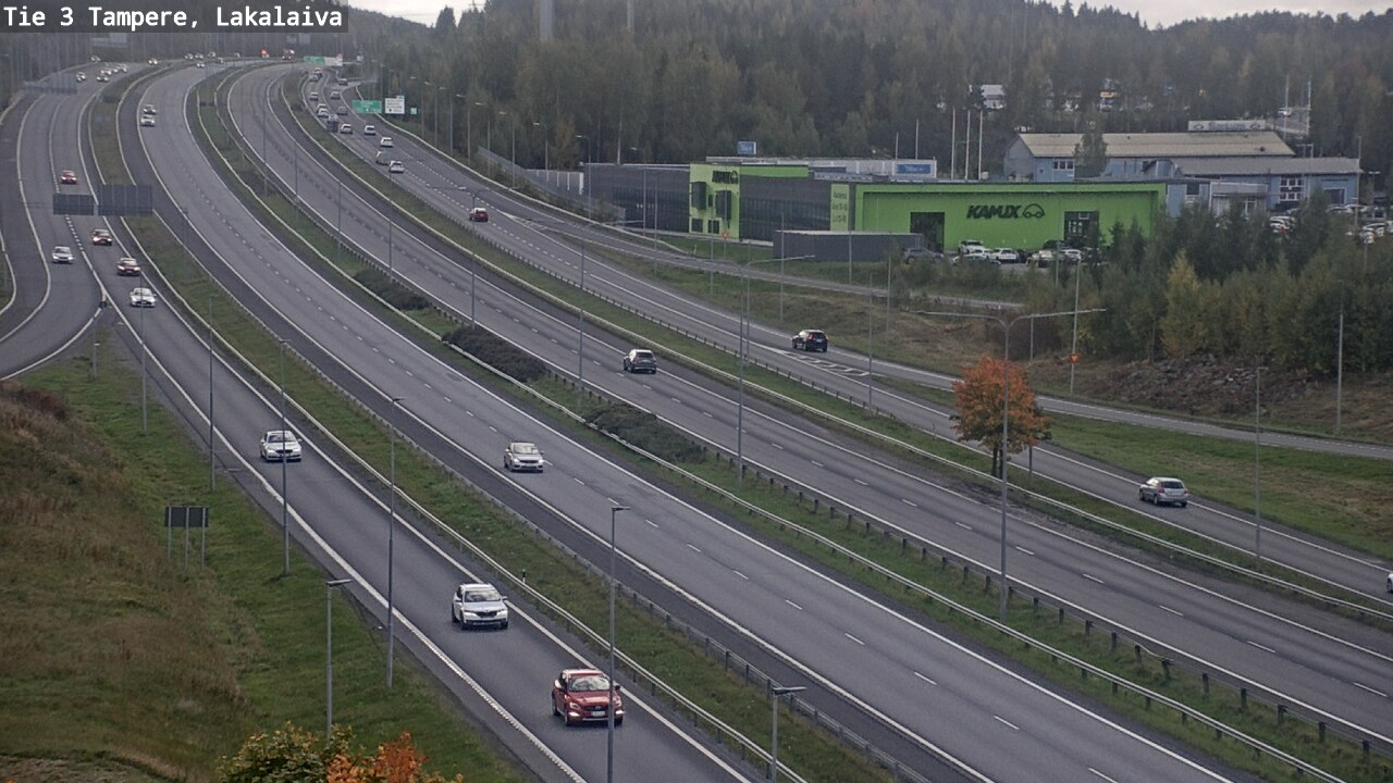 Weather Camera Image Road 3 Tampere, Lakalaiva, Tampere, Pirkanmaa