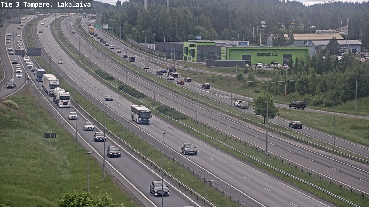Weather Camera Image Road 3 Tampere, Lakalaiva, Tampere, Pirkanmaa