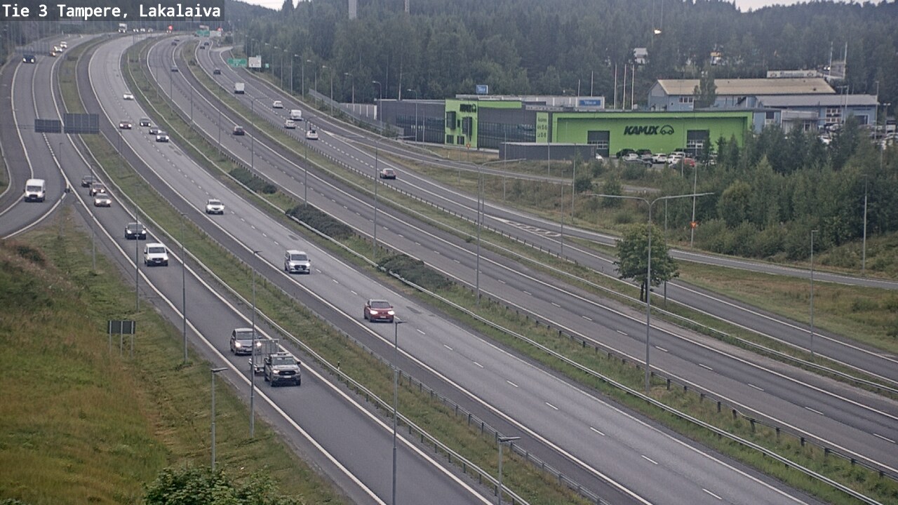 Kelikamerat Kuva Tie 3 Tampere, Lakalaiva, Tampere, Pirkanmaa