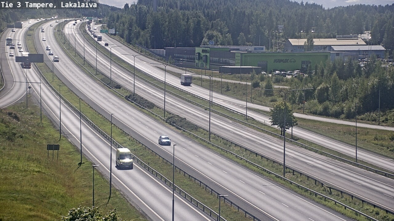 Kelikamerat Kuva Tie 3 Tampere, Lakalaiva, Tampere, Pirkanmaa