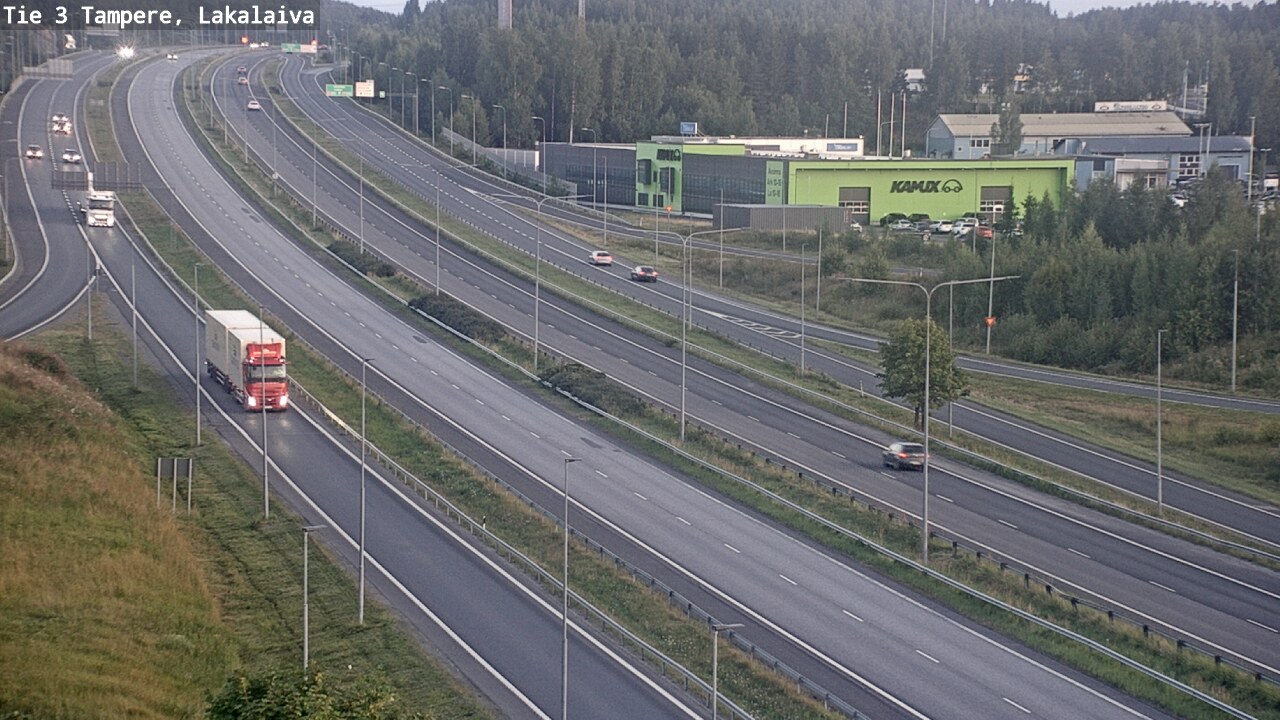 Kelikamerat Kuva Tie 3 Tampere, Lakalaiva, Tampere, Pirkanmaa