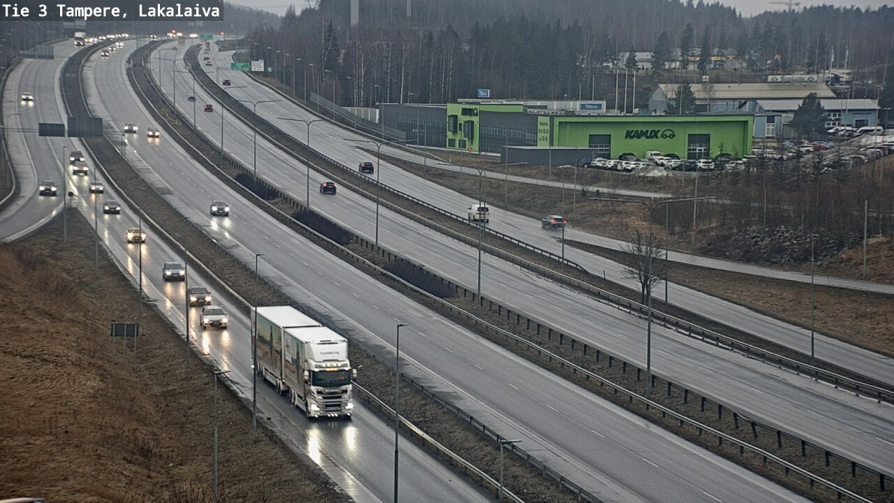 Kelikamerat Kuva Tie 3 Tampere, Lakalaiva, Tampere, Pirkanmaa