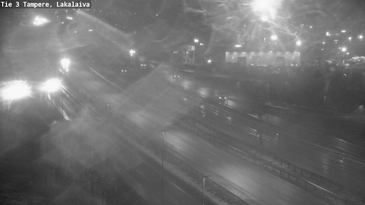 Weather Camera Image Väg 3 Tammerfors, Lakalaiva, Tampere, Pirkanmaa