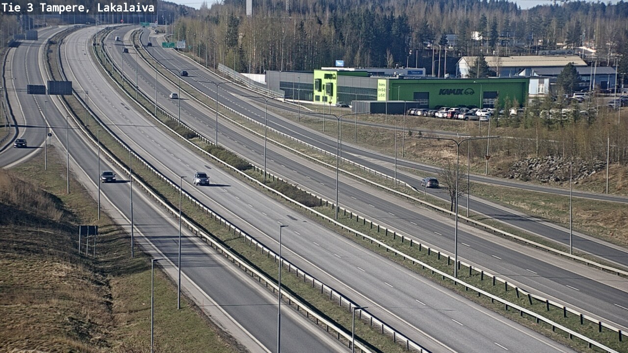 Kelikamerat Kuva Tie 3 Tampere, Lakalaiva, Tampere, Pirkanmaa