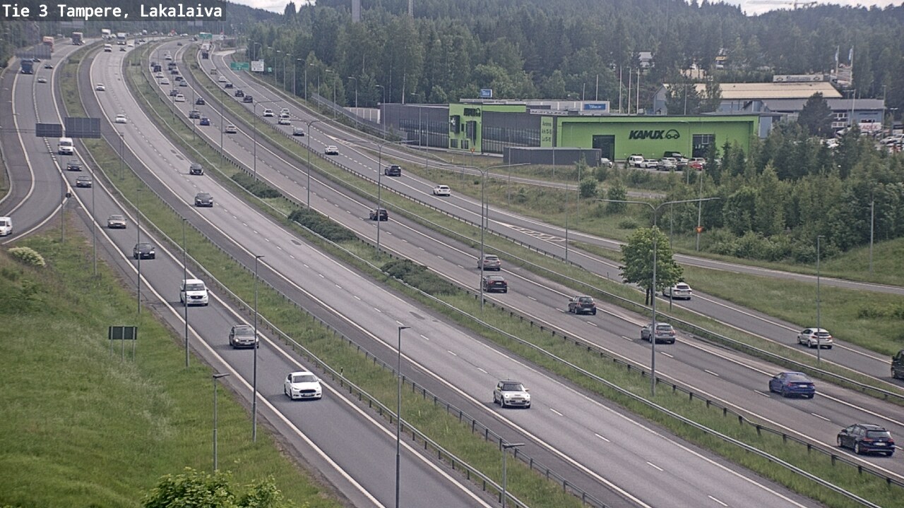 Kelikamerat Kuva Tie 3 Tampere, Lakalaiva, Tampere, Pirkanmaa