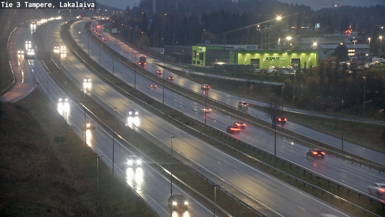 Kelikamerat Kuva Tie 3 Tampere, Lakalaiva, Tampere, Pirkanmaa