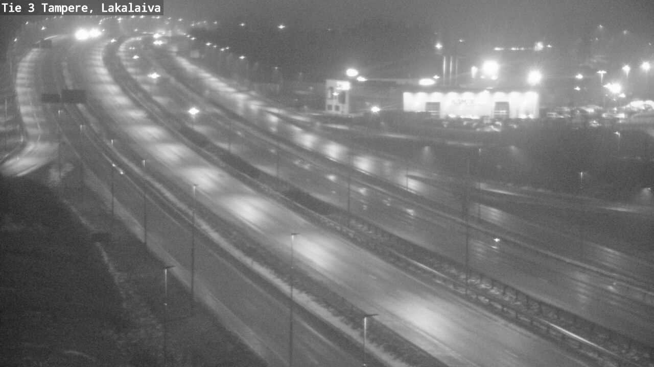 Weather Camera Image Väg 3 Tammerfors, Lakalaiva, Tampere, Pirkanmaa