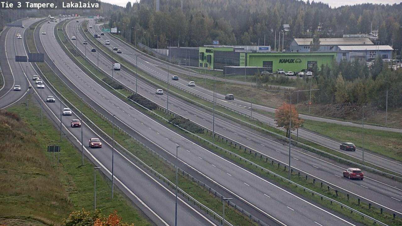 Weather Camera Image Road 3 Tampere, Lakalaiva, Tampere, Pirkanmaa