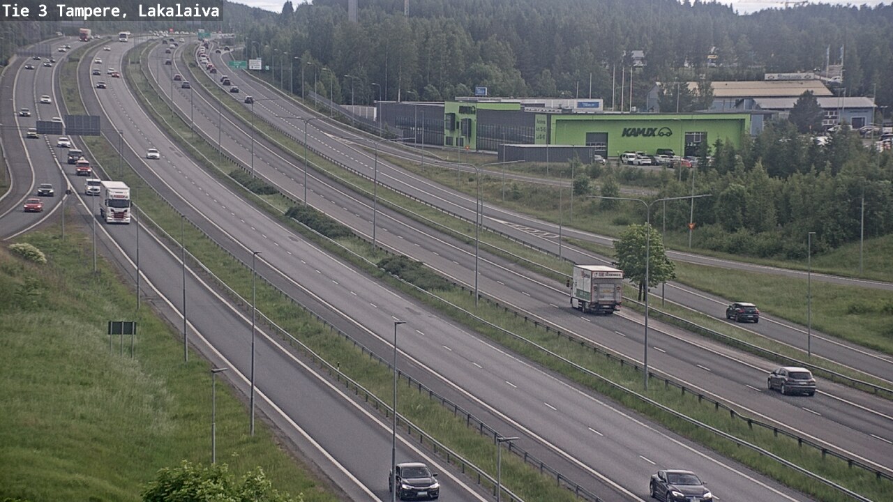 Weather Camera Image Road 3 Tampere, Lakalaiva, Tampere, Pirkanmaa
