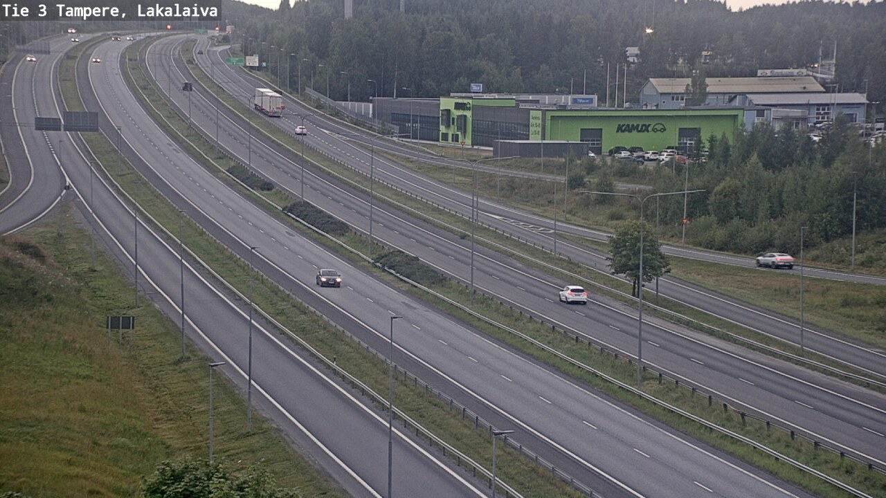 Kelikamerat Kuva Tie 3 Tampere, Lakalaiva, Tampere, Pirkanmaa