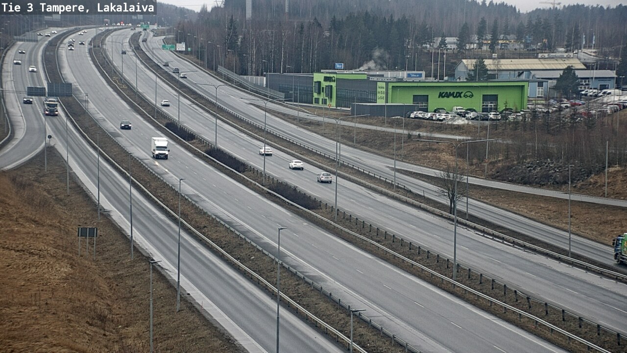 Kelikamerat Kuva Tie 3 Tampere, Lakalaiva, Tampere, Pirkanmaa