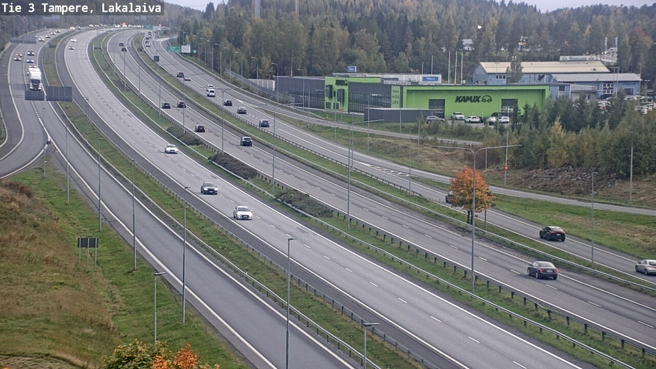 Weather Camera Image Road 3 Tampere, Lakalaiva, Tampere, Pirkanmaa