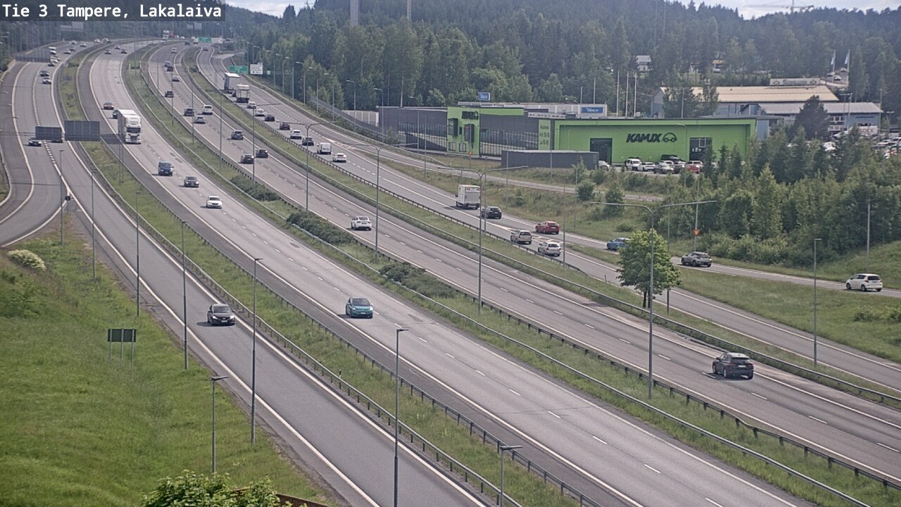 Kelikamerat Kuva Tie 3 Tampere, Lakalaiva, Tampere, Pirkanmaa