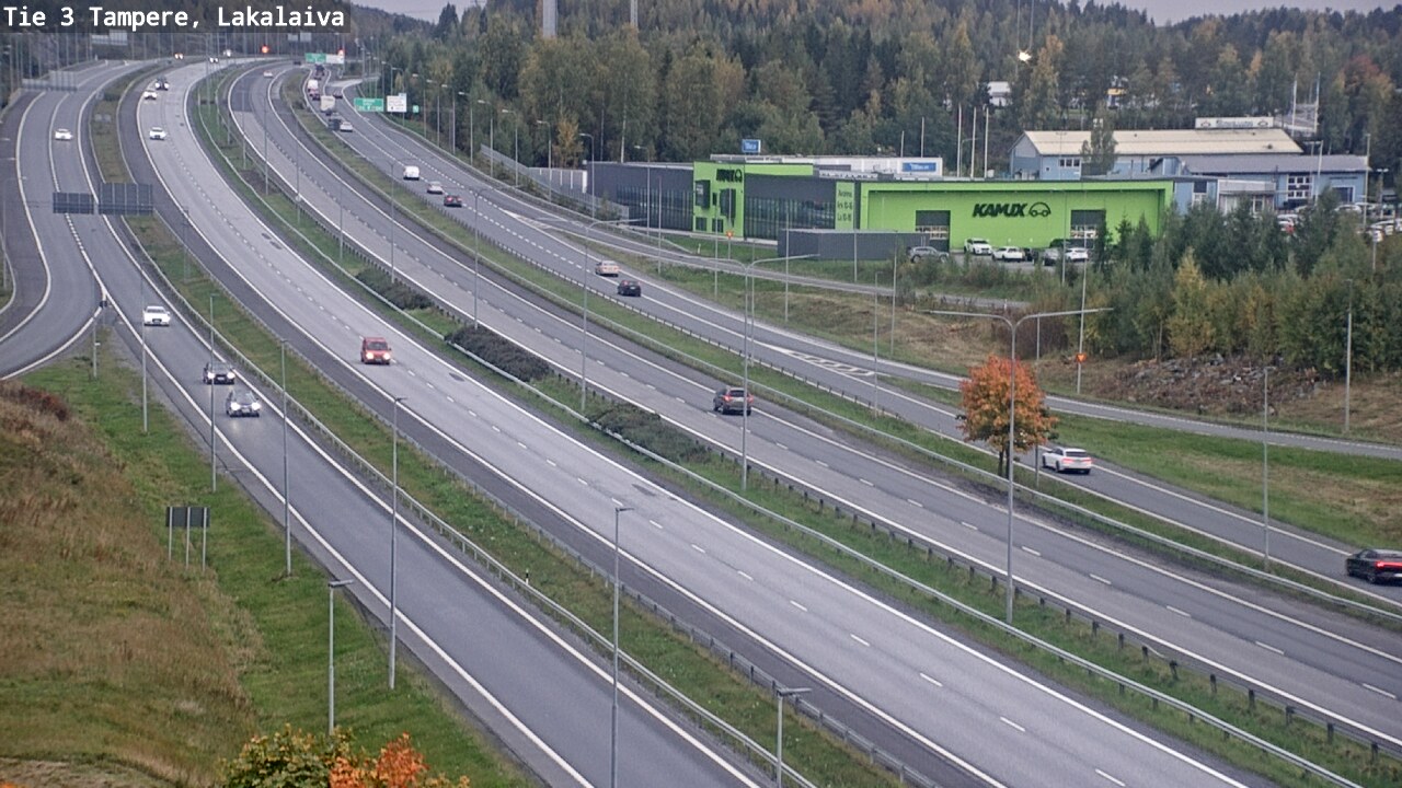 Weather Camera Image Road 3 Tampere, Lakalaiva, Tampere, Pirkanmaa