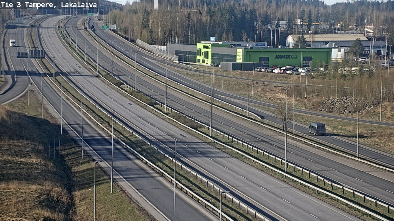 Kelikamerat Kuva Tie 3 Tampere, Lakalaiva, Tampere, Pirkanmaa