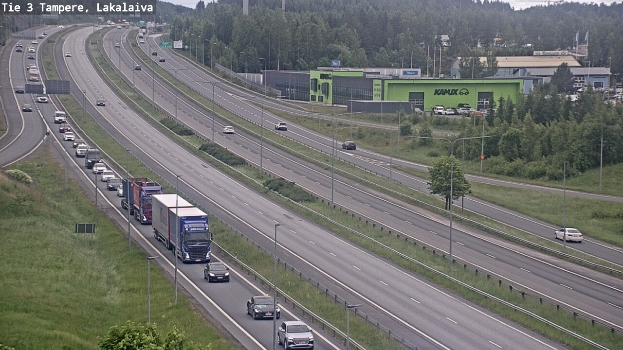 Weather Camera Image Road 3 Tampere, Lakalaiva, Tampere, Pirkanmaa