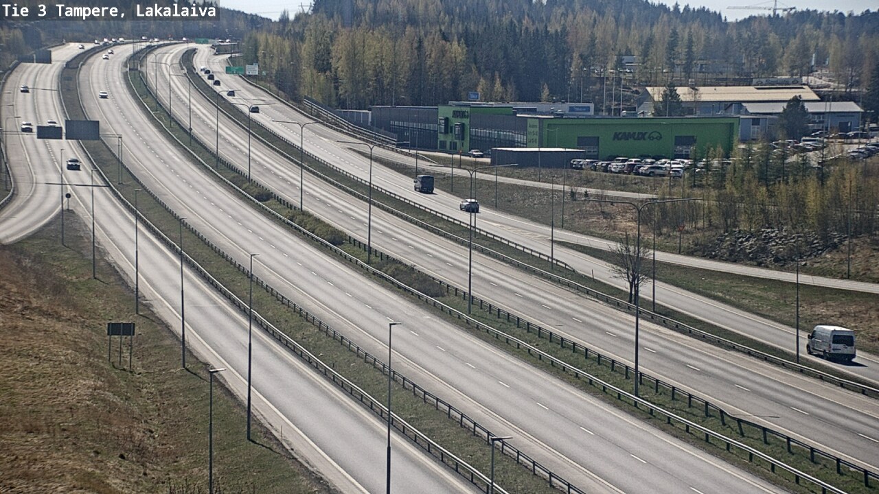 Kelikamerat Kuva Tie 3 Tampere, Lakalaiva, Tampere, Pirkanmaa
