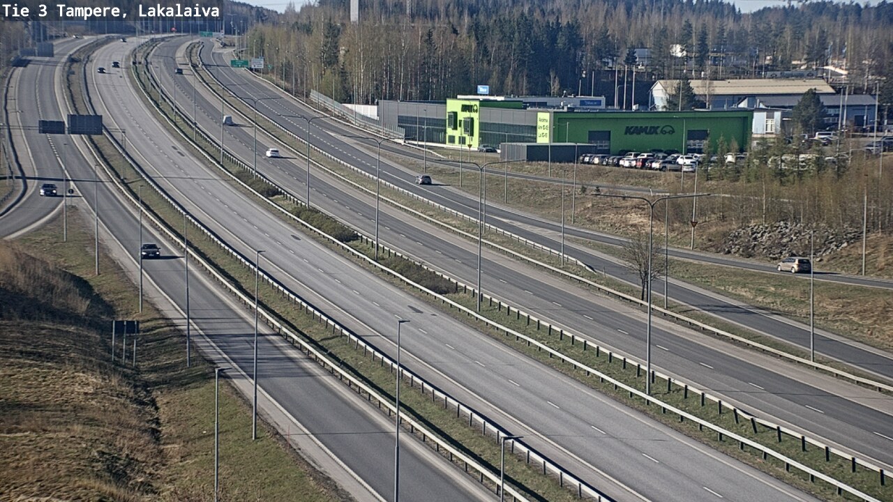 Kelikamerat Kuva Tie 3 Tampere, Lakalaiva, Tampere, Pirkanmaa