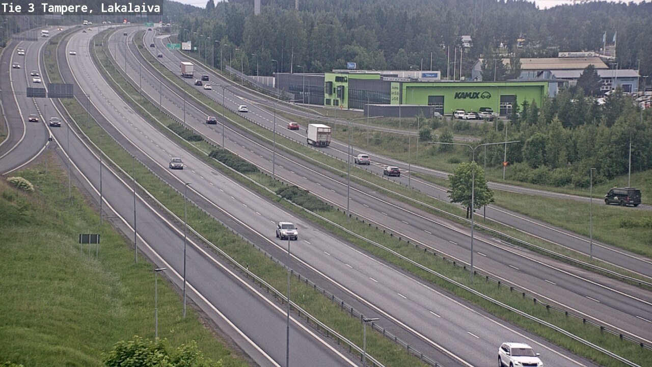 Kelikamerat Kuva Tie 3 Tampere, Lakalaiva, Tampere, Pirkanmaa