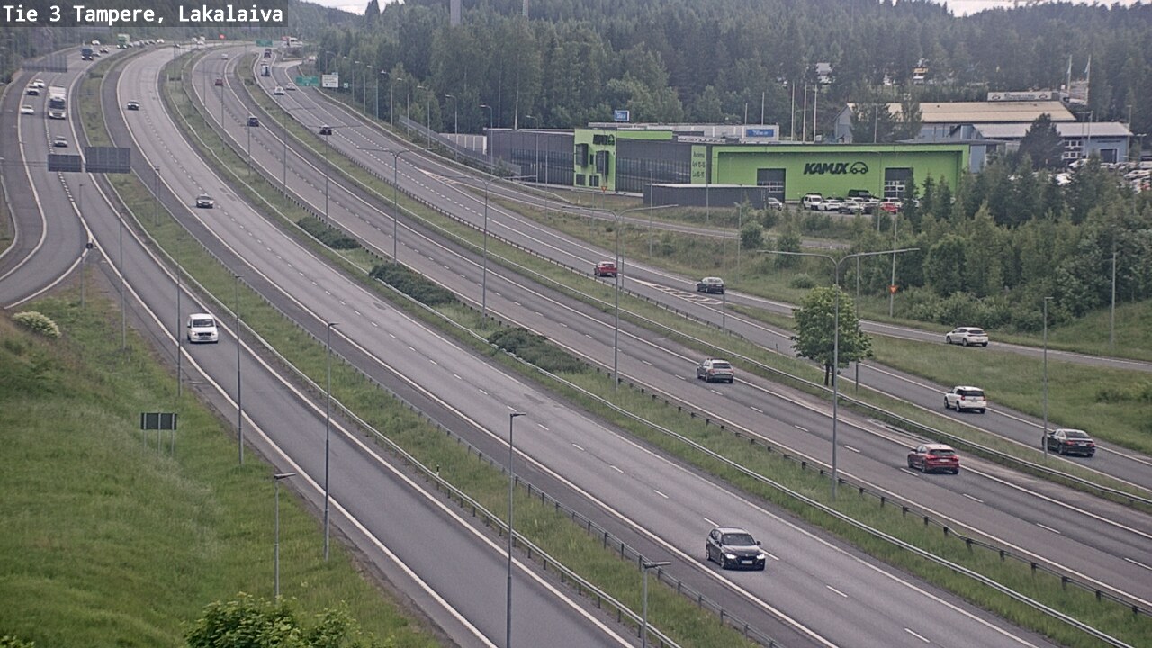 Kelikamerat Kuva Tie 3 Tampere, Lakalaiva, Tampere, Pirkanmaa