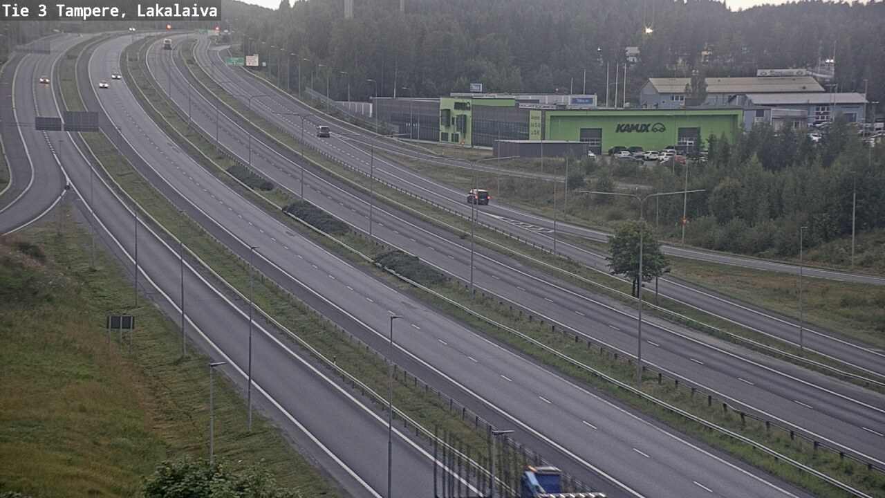 Kelikamerat Kuva Tie 3 Tampere, Lakalaiva, Tampere, Pirkanmaa