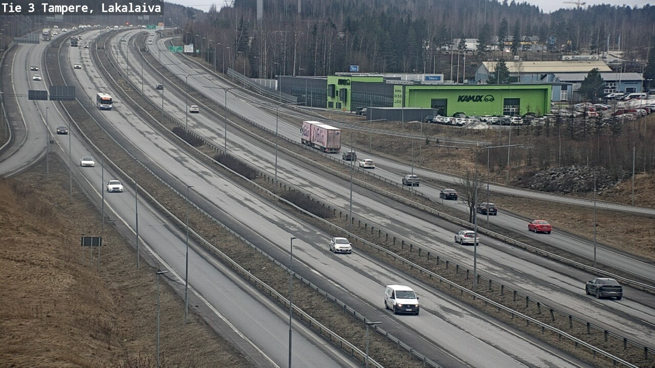 Kelikamerat Kuva Tie 3 Tampere, Lakalaiva, Tampere, Pirkanmaa