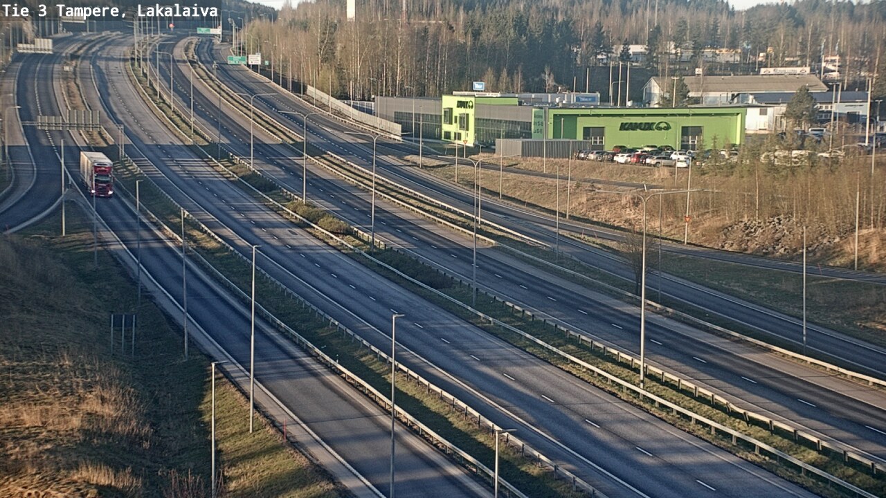 Kelikamerat Kuva Tie 3 Tampere, Lakalaiva, Tampere, Pirkanmaa