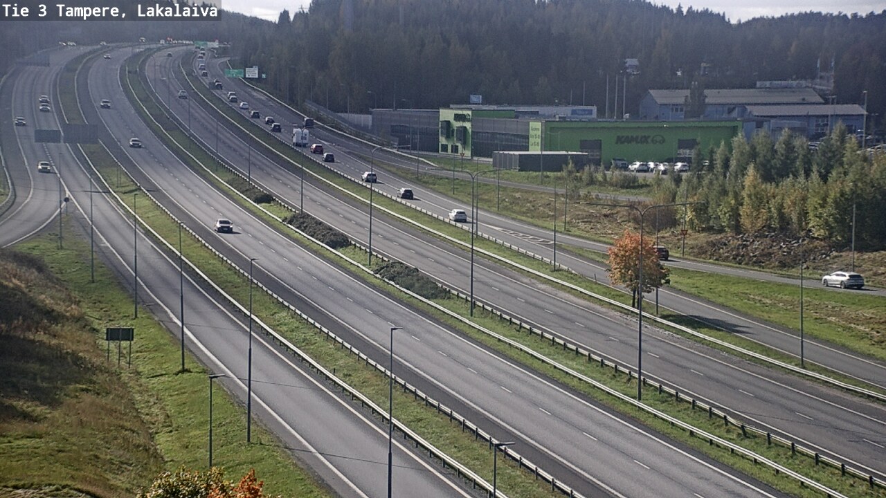 Kelikamerat Kuva Tie 3 Tampere, Lakalaiva, Tampere, Pirkanmaa