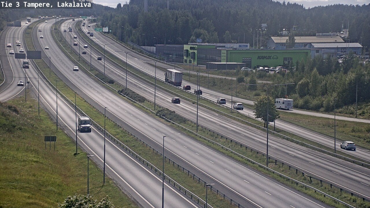 Kelikamerat Kuva Tie 3 Tampere, Lakalaiva, Tampere, Pirkanmaa