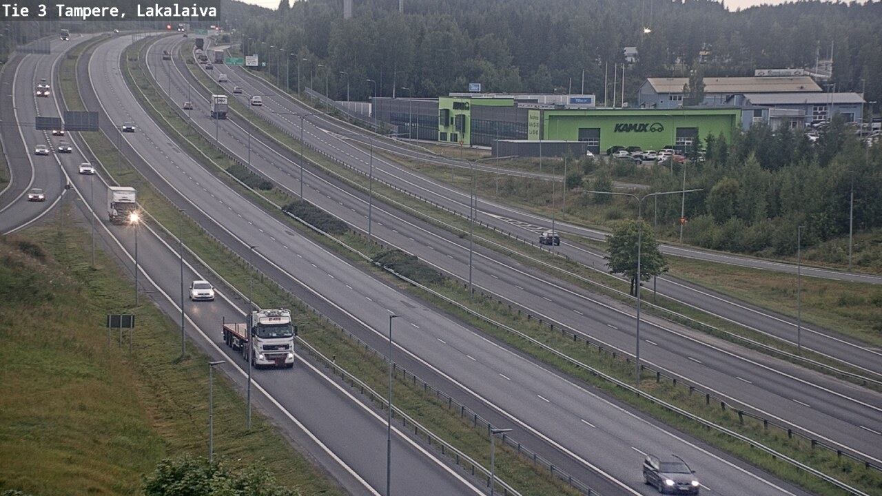 Kelikamerat Kuva Tie 3 Tampere, Lakalaiva, Tampere, Pirkanmaa