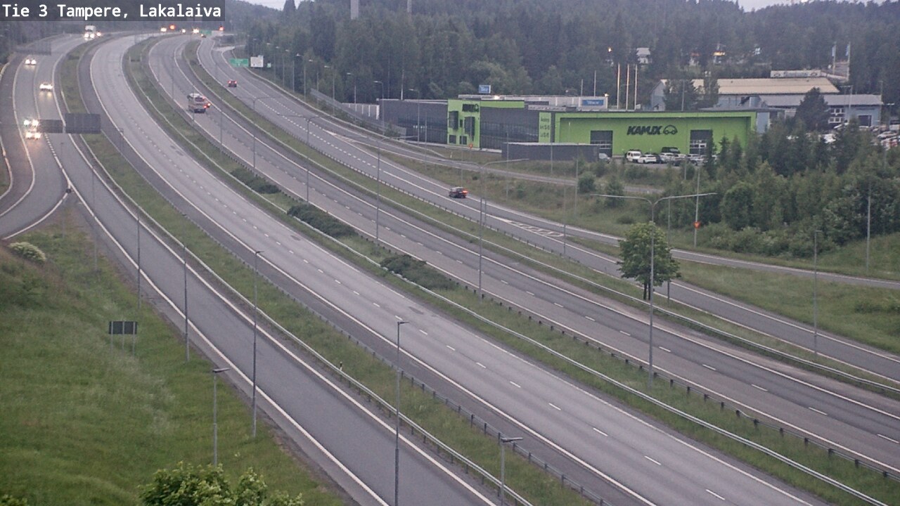 Kelikamerat Kuva Tie 3 Tampere, Lakalaiva, Tampere, Pirkanmaa