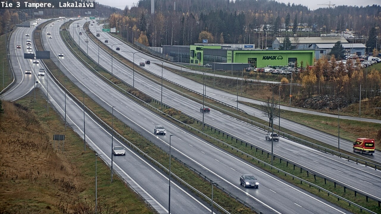 Kelikamerat Kuva Tie 3 Tampere, Lakalaiva, Tampere, Pirkanmaa