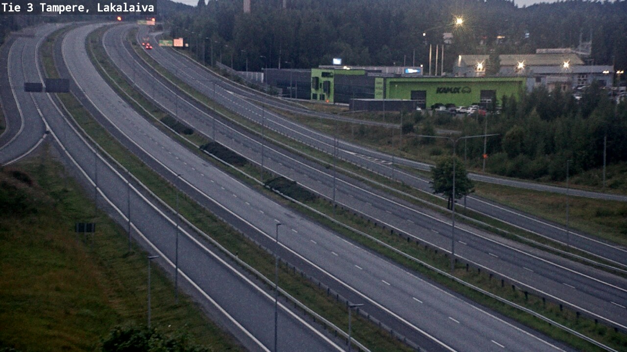 Kelikamerat Kuva Tie 3 Tampere, Lakalaiva, Tampere, Pirkanmaa