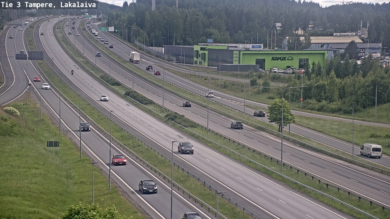 Kelikamerat Kuva Tie 3 Tampere, Lakalaiva, Tampere, Pirkanmaa