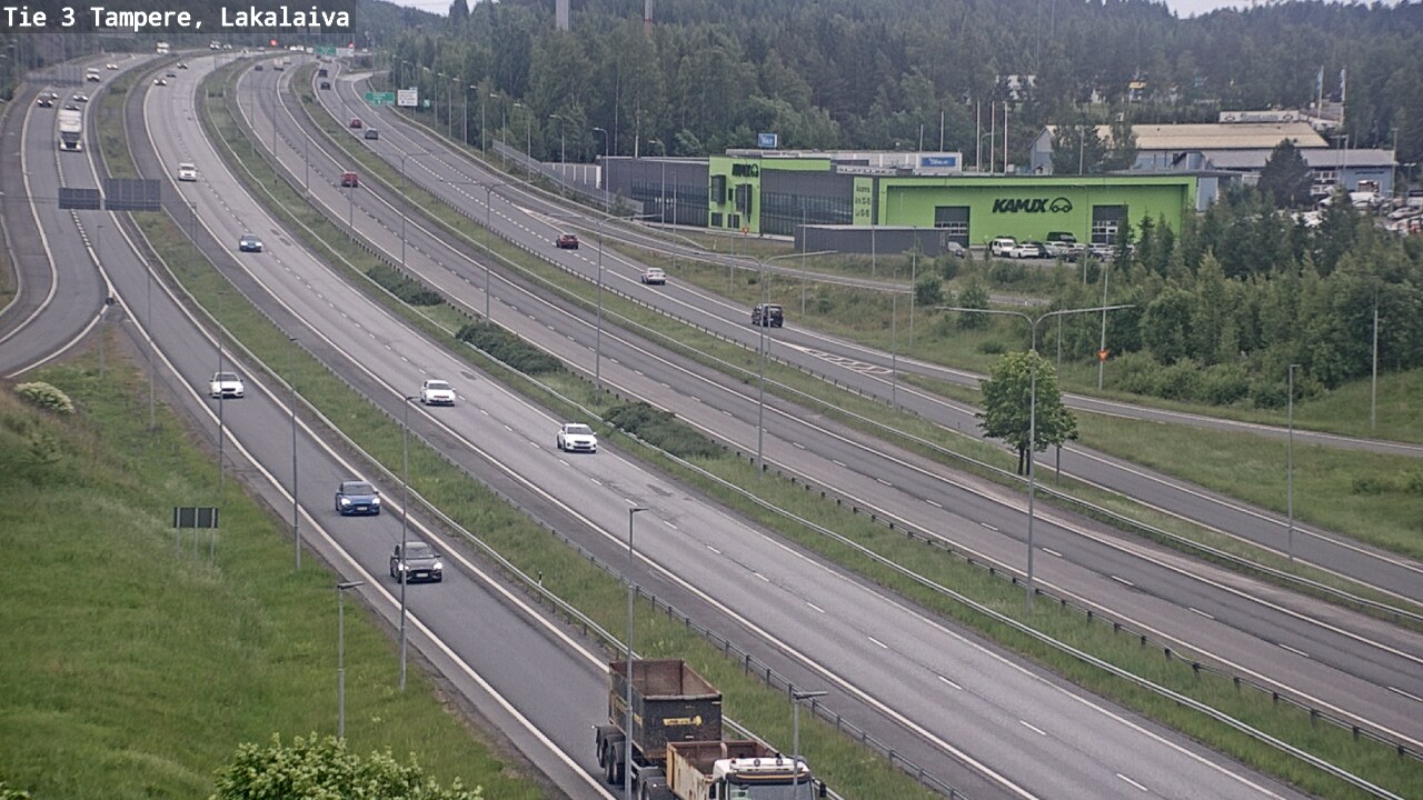 Kelikamerat Kuva Tie 3 Tampere, Lakalaiva, Tampere, Pirkanmaa