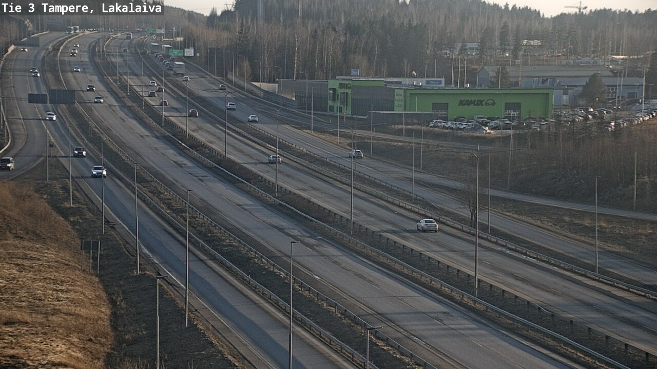 Weather Camera Image Road 3 Tampere, Lakalaiva, Tampere, Pirkanmaa