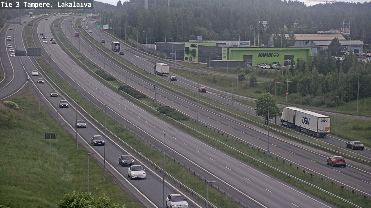 Weather Camera Image Road 3 Tampere, Lakalaiva, Tampere, Pirkanmaa