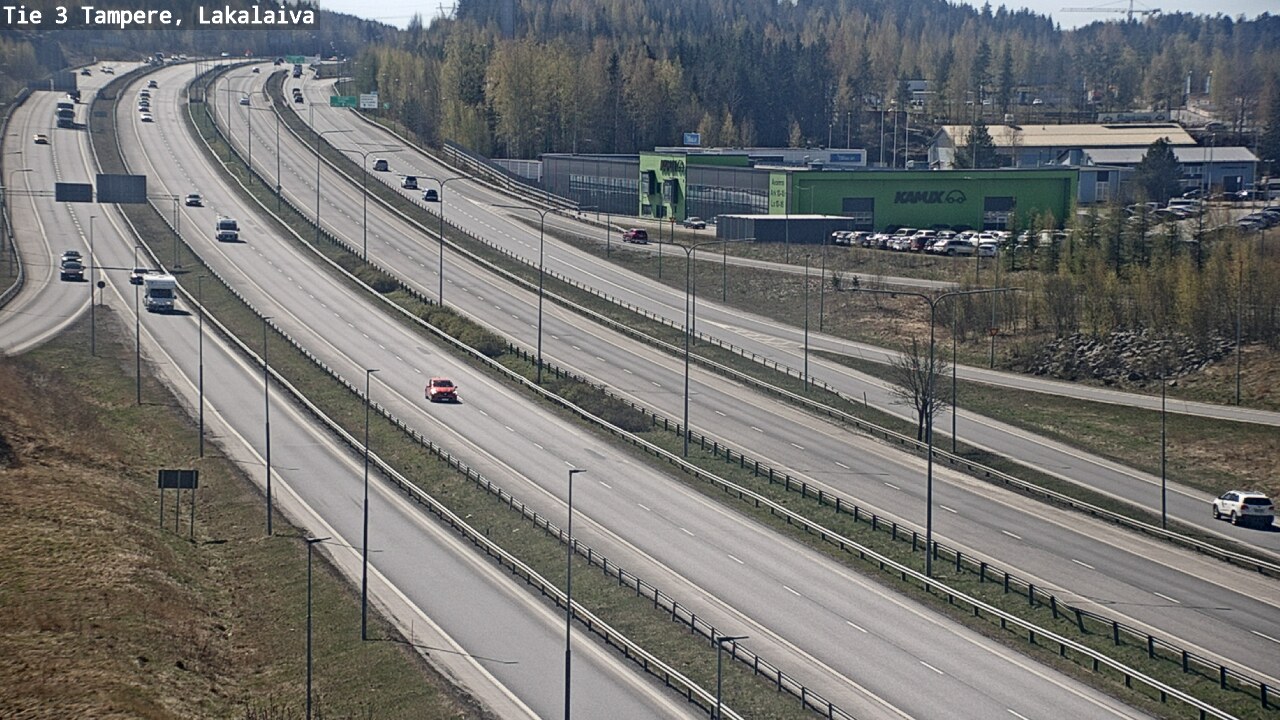 Kelikamerat Kuva Tie 3 Tampere, Lakalaiva, Tampere, Pirkanmaa