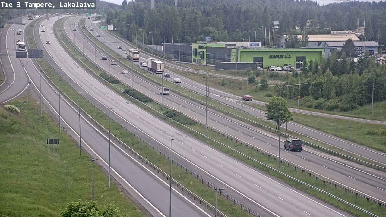 Kelikamerat Kuva Tie 3 Tampere, Lakalaiva, Tampere, Pirkanmaa