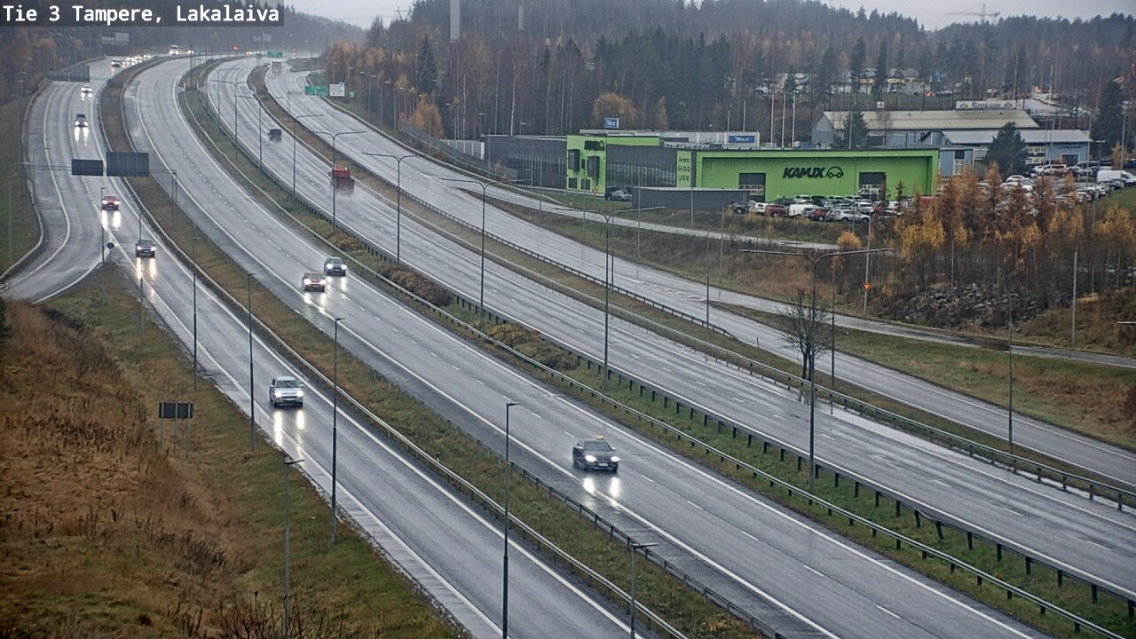 Kelikamerat Kuva Tie 3 Tampere, Lakalaiva, Tampere, Pirkanmaa