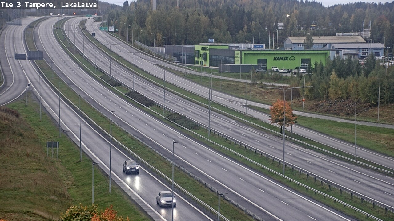 Weather Camera Image Väg 3 Tammerfors, Lakalaiva, Tampere, Pirkanmaa