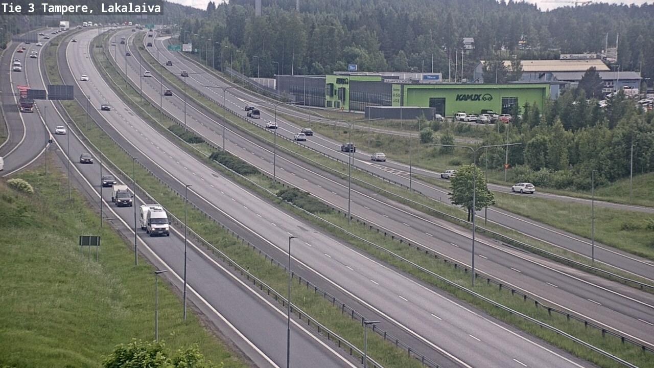 Kelikamerat Kuva Tie 3 Tampere, Lakalaiva, Tampere, Pirkanmaa