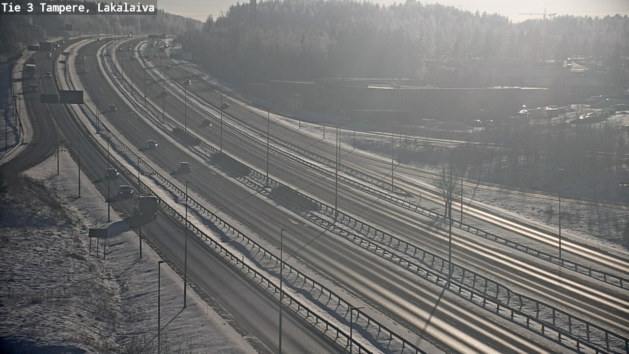 Weather Camera Image Väg 3 Tammerfors, Lakalaiva, Tampere, Pirkanmaa