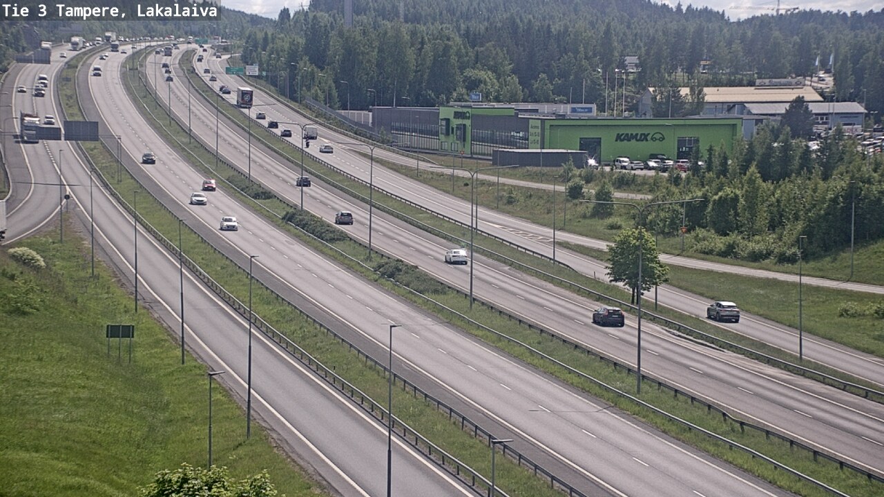 Kelikamerat Kuva Tie 3 Tampere, Lakalaiva, Tampere, Pirkanmaa
