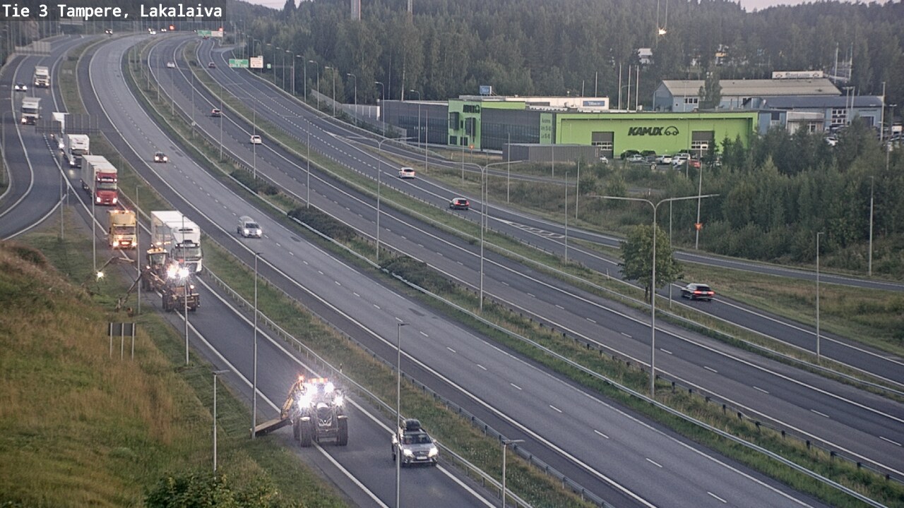 Kelikamerat Kuva Tie 3 Tampere, Lakalaiva, Tampere, Pirkanmaa