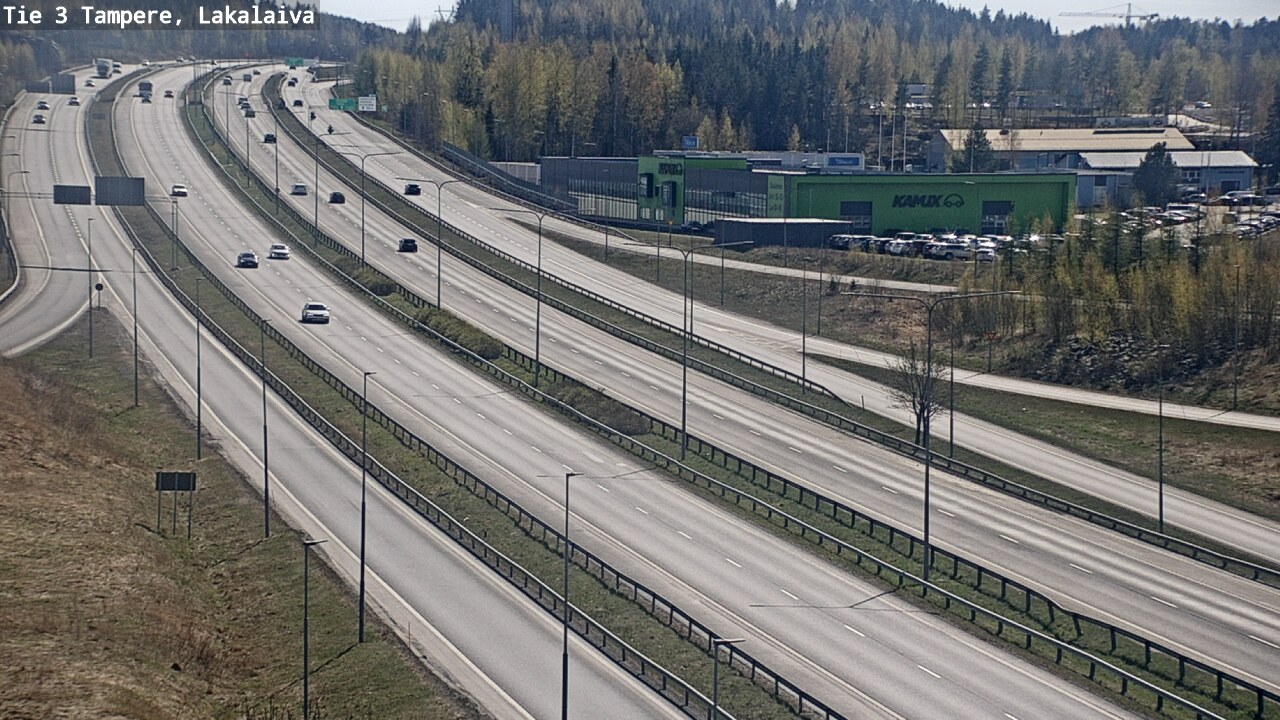 Kelikamerat Kuva Tie 3 Tampere, Lakalaiva, Tampere, Pirkanmaa