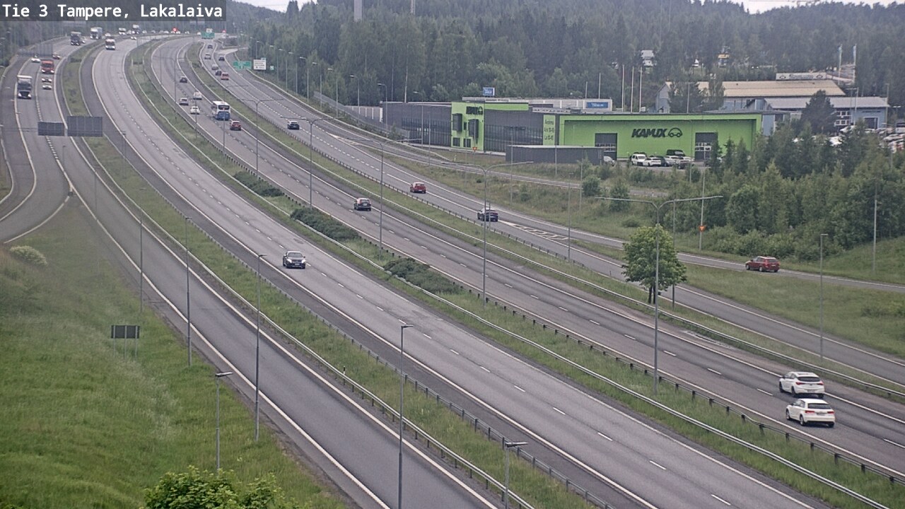 Kelikamerat Kuva Tie 3 Tampere, Lakalaiva, Tampere, Pirkanmaa