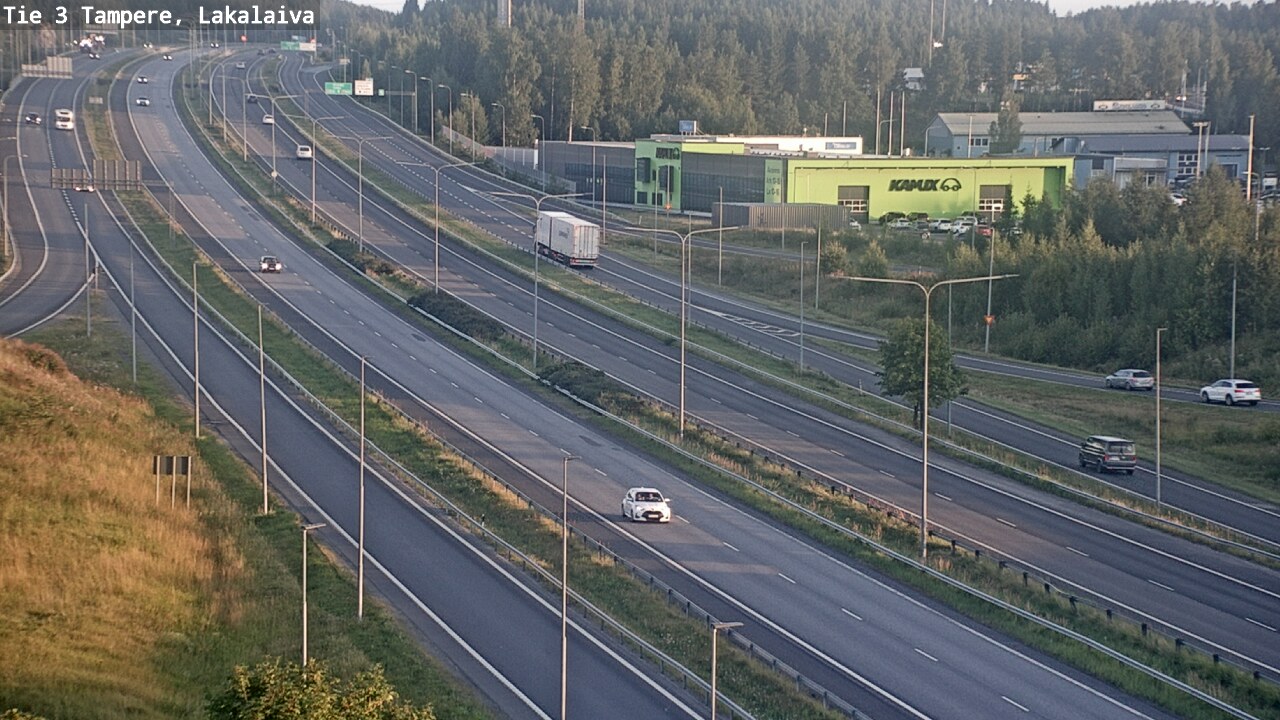 Kelikamerat Kuva Tie 3 Tampere, Lakalaiva, Tampere, Pirkanmaa