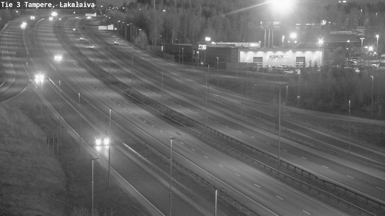 Weather Camera Image Road 3 Tampere, Lakalaiva, Tampere, Pirkanmaa
