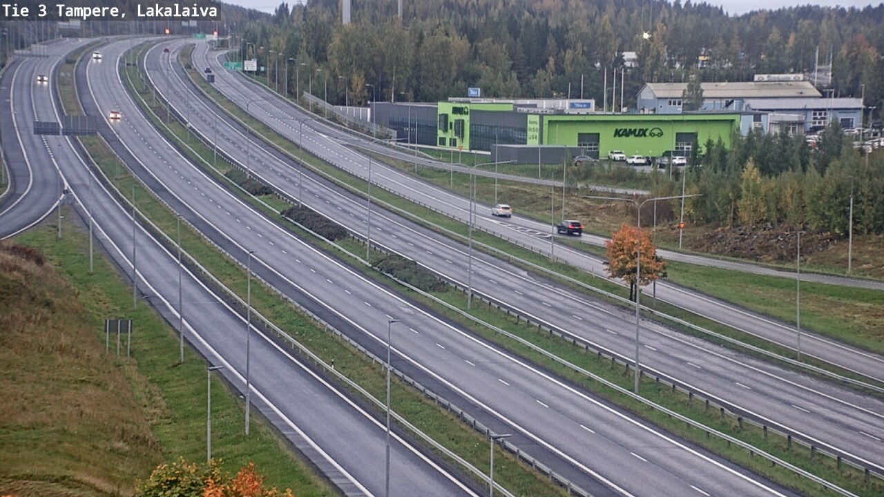 Weather Camera Image Road 3 Tampere, Lakalaiva, Tampere, Pirkanmaa